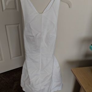 white zara dress